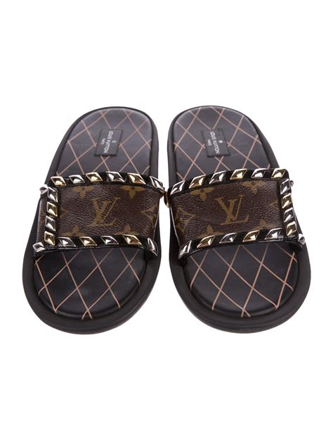 louis vuitton slides women|louis vuitton slides with buckle.